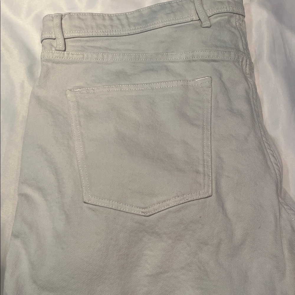Massimo Dutti Cream Slim Fit Jeans - Picture 9 of 9